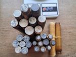 Vintage Bakelite Rods Catalin Rods Faturan Rods 40-50s. Weight 1097 grams