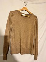 Next Crewneck Brown Speck Long Sleeve Thin Sweater size medium vgc