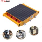 15 Ton Machine Mover Roller Machinery Moving Skate Heavy Duty Cargo Trolley