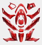 Red COMPLETE PANEL FAIRING SET  Aftermarket to fit Honda PCX 125 2014 - 2017