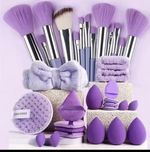 33pc Full makeup Brush Set (Purple) Professional standard Great quality set
