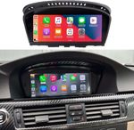 8.9" Android Auto Apple CarPlay Touch For BMW E60 E61 E90 E92 CCC Stereo +Camera