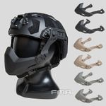 FMA Tactical Rail Folding Arm Half Mask For Helmet / Helmet & Split Type Goggles