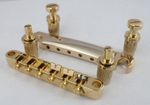 GOLD TUNE-O-MATIC BRIDGE & STOP TAIL BAR  for Electric Guitars LP or SG Styles.
