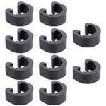 10pcs Bike C-Clips Buckle Brake Gear Cable Housing Hose Tube U-Type Over-Wire