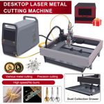 3 IN1 Laser Metal Cutting Marking Drilling Machine Laser 1070nm Air Cooling