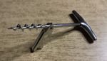 Vintage Italian Made PPL  Finger Pull Corkscrew with bottle opener  