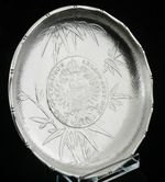 Chinese Export Silver Coin Dish, WAI KEE, 1780 Maria Theresia Thaler