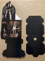 AC/DC acdc 2000 PROMO CHIPBOARD 3D DIE CUT COUNTER DISPLAYER of Stiff CD ac dc