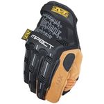 Mechanix Wear M-Pact 4X Gloves Mens Impact Protection Synthetic Leather Black