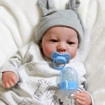 Realistic Reborn Baby Dolls Newborn Boy Doll Vinyl Silicone Handmade Xmas Gift