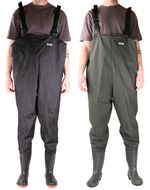 Savage Island Waterproof Chest Waders with Boots PVC Coated Fishing Wader