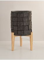Grey Felt Table Lamp