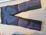 Dainese Tempest 3 D-Dry Men's Motorcycle Textile Trousers XL Very Good Condition