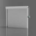 1x 3d Printed 1/18 Scale Garage Shutter Door For Model Miniature Diorama Scenery