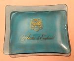 1953 England Coronation Illustrated Glass Dish - Queen Elizabeth II UK Royalty