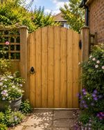 Wooden Garden Gate| Heavy Duty Side Gate| Hand Made | Made To Measure