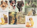 9 Blocks Dogs + Cats S.Tome E.Principe Stamped 9160