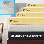 ORTHOPEDIC MEMORY FOAM MATTRESS TOPPERS ALL SIZES AND DEPTHS MEMORY FOAM PILLOW