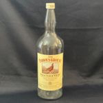 Large 4.5L The Famous Grouse scotch whiskey bottle, empty.