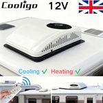 Cooligo 12V Air Conditioner Electric Parking AC Unit Kit For Bus RV Motorhome