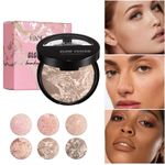 2-in-1 Luminous Fusion of Foundation and Highlighter- Baked Glow Powder