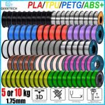 NEW 5/10kg GEEETECH  PLA TPU PETG ABS+ 3D Printer Filament 1.75mm 1kg/roll UK