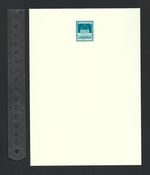 PALESTINE 1927  PROOF OF A POSTAGE STAMP ON SHEET CARD MOSQE OF OMAR DOME - RARE