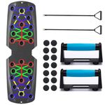 Push Up Board 12in1 Chest Back Triceps Portable Folding Exercise Workout Station