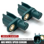 2x ABS Wheel Speed Sensor Rear For Volvo S60 S80 V60 V70 XC60 XC70 Ford 31423573
