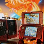 Dual IPS New Nintendo 3DS XL Boxed Near Mint Condition -128GB Ultra Bundle
