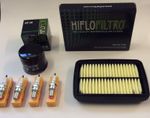 Service Kit fits GSF600 Bandit 600 MkII 2000-2004 Air & Oil Filters Spark Plugs