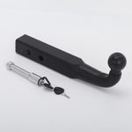 Solid Shake Towbar Tow Bar Ball Hitch Adapter EU Vehicle 50mm Ball 5000LBS UK