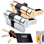Avocet ABS Quantum Thumb Turn Euro Cylinder Door Lock Anti Snap 3 Star TS007