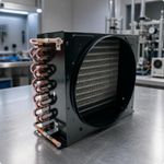 Finned-Tube Refrigeration Heat Exchanger Easy to Install Air-Cooled