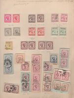 1874-1898 Montenegro Collection on Old Sheet */@/BFS