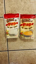 Grandios Pap Custard (Pap) White & Yellow Flavours 500g 2 Pack