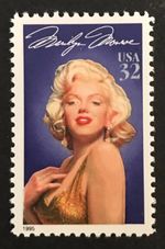 MARILYN MONROE USA 1995 STAMP MNH (NL256)