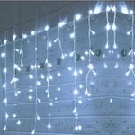 Solar Light Outdoor Garden LED Waterfall Light 8 Modes Waterproof Remote Control