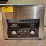 CREWORKS 6 Litre Ultrasonic Cleaner 6L Large Capacity Stainless Steel W/heater