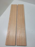 Red Grandis hardwood timber 2@ 600 x 100 x 18mm par woodworking crafts DIY(1574)