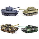 1/30 Scale T90 German Tiger RC Radio Control Tank + Realistic Sound Battle Toy 