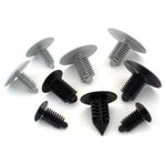 10x Plastic Fir Tree / Spruce / Button Clips for Car Trim Panels and Interiors