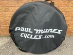 Paul Milnes Cycles Padded Double Road Cyclocross Wheel Bag