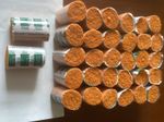 Orange Yellow Wool Mix Latch Hook Rug Yarn Moth Proofed #9