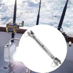 Jaw and Jaw Turnbuckle Outdoor Turnbuckle Rigging Screw for Tensioning Cable M8