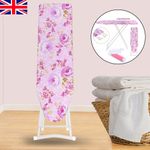 LARGE STRONG FOLDING IRON BOARD IRONING ADJUSTABLE HEIGHT LIGHT WEIGHT NONSLIP