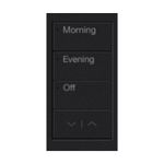 Lutron RA3 Button Tree - 3BRL "Time of Day" Scene Buttons (Black)
