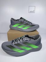 Adidas Adizero Evo SL Running Shoes - Grey / Green - Size UK 12 - KI6927 -NEW