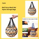 1 PC Ball Carry Mesh Net Nylon Storage Bags for Volleyball Basketball Football